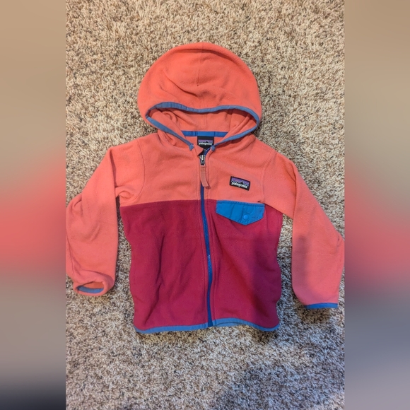 Patagonia 2T hooded fleece full zip jacket - Picture 1 of 1